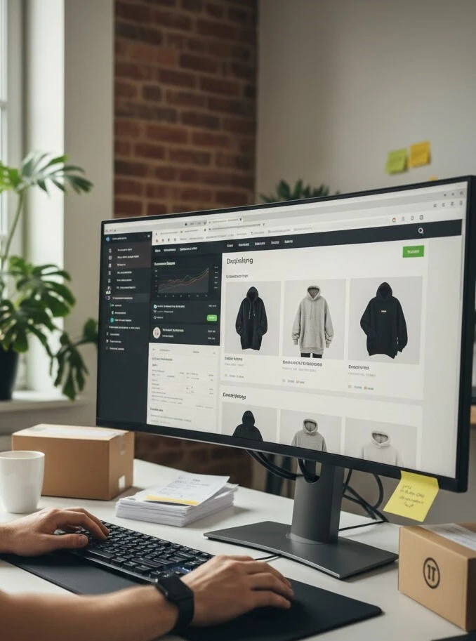 الدروبشيبنج عبر إنشاء متجر على شوبيفاي